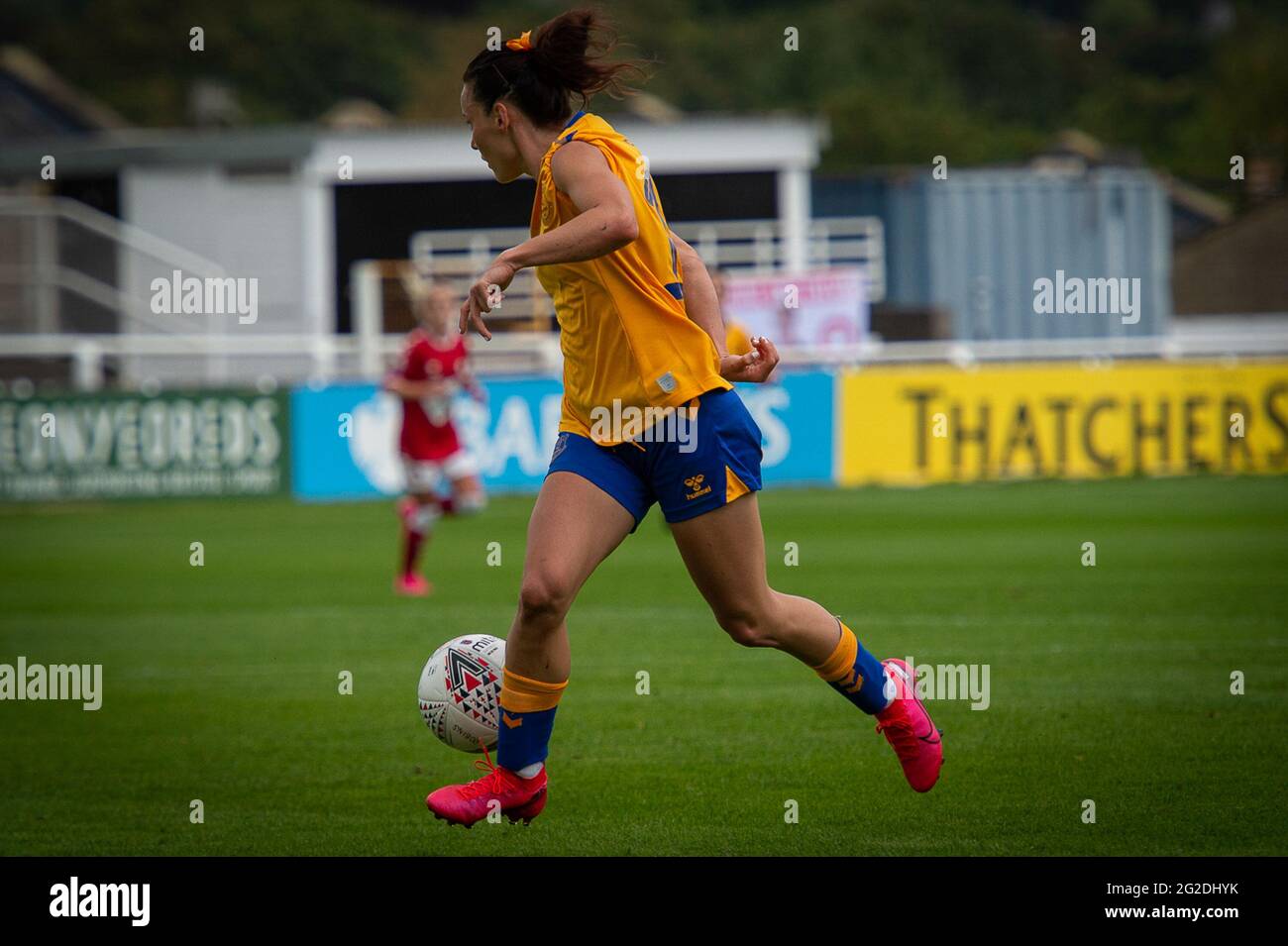 Bath, Angleterre, le 06 septembre 2020. Barclays FA Women's Super League match entre Bristol City Women et Everton Women. Banque D'Images