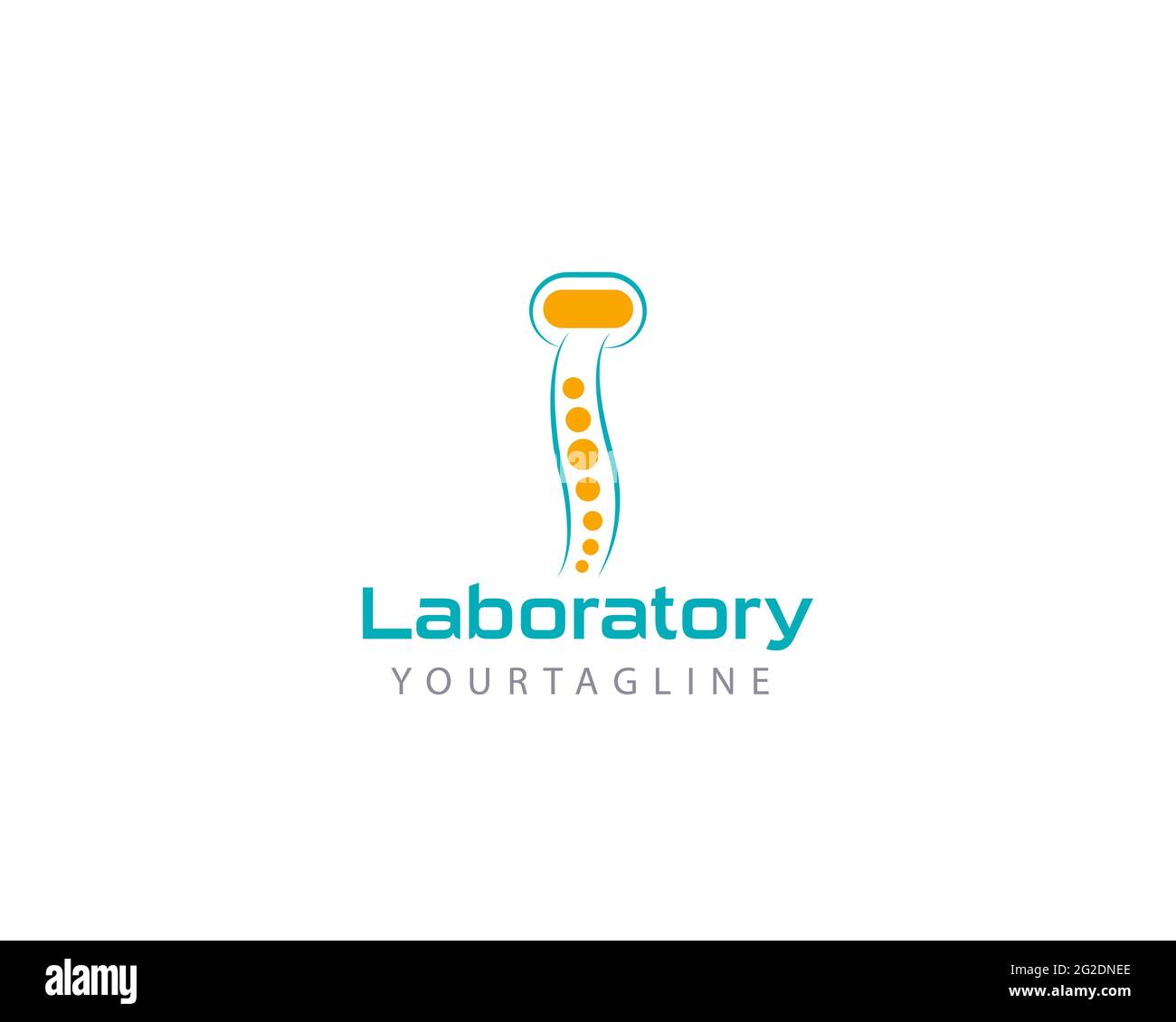 Lettre initiale alphabet logo de la fiole entièrement modifiable vecteur, conception pour pharmacie, laboratoire, hôpital et autres services médicaux et de santéCe conception Illustration de Vecteur