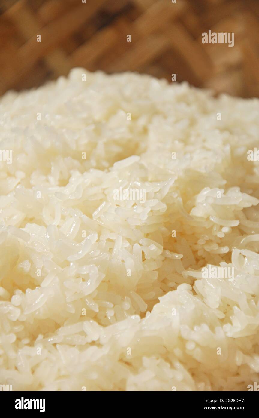 riz gluant Banque D'Images