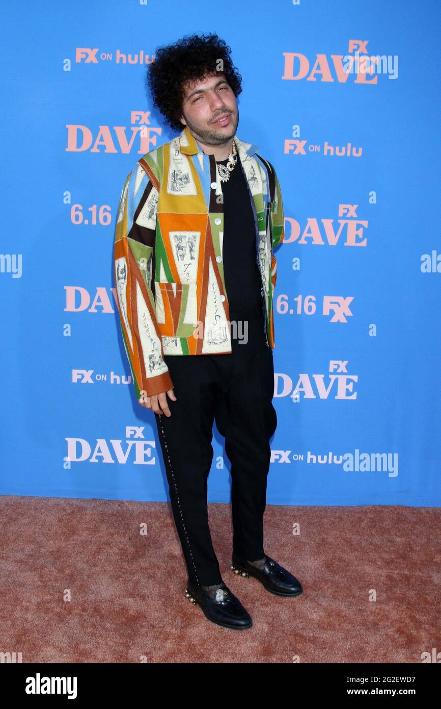 Benny Blanco à l'arrivée pour DAVE première saison 2 sur FXX, le Théâtre grec, Los Angeles, CA 10 juin 2021. Photo de : Collection Priscilla Grant/Everett Banque D'Images