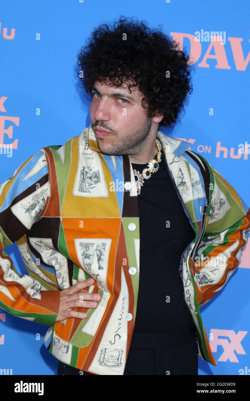 Benny Blanco à l'arrivée pour DAVE première saison 2 sur FXX, le Théâtre grec, Los Angeles, CA 10 juin 2021. Photo de : Collection Priscilla Grant/Everett Banque D'Images