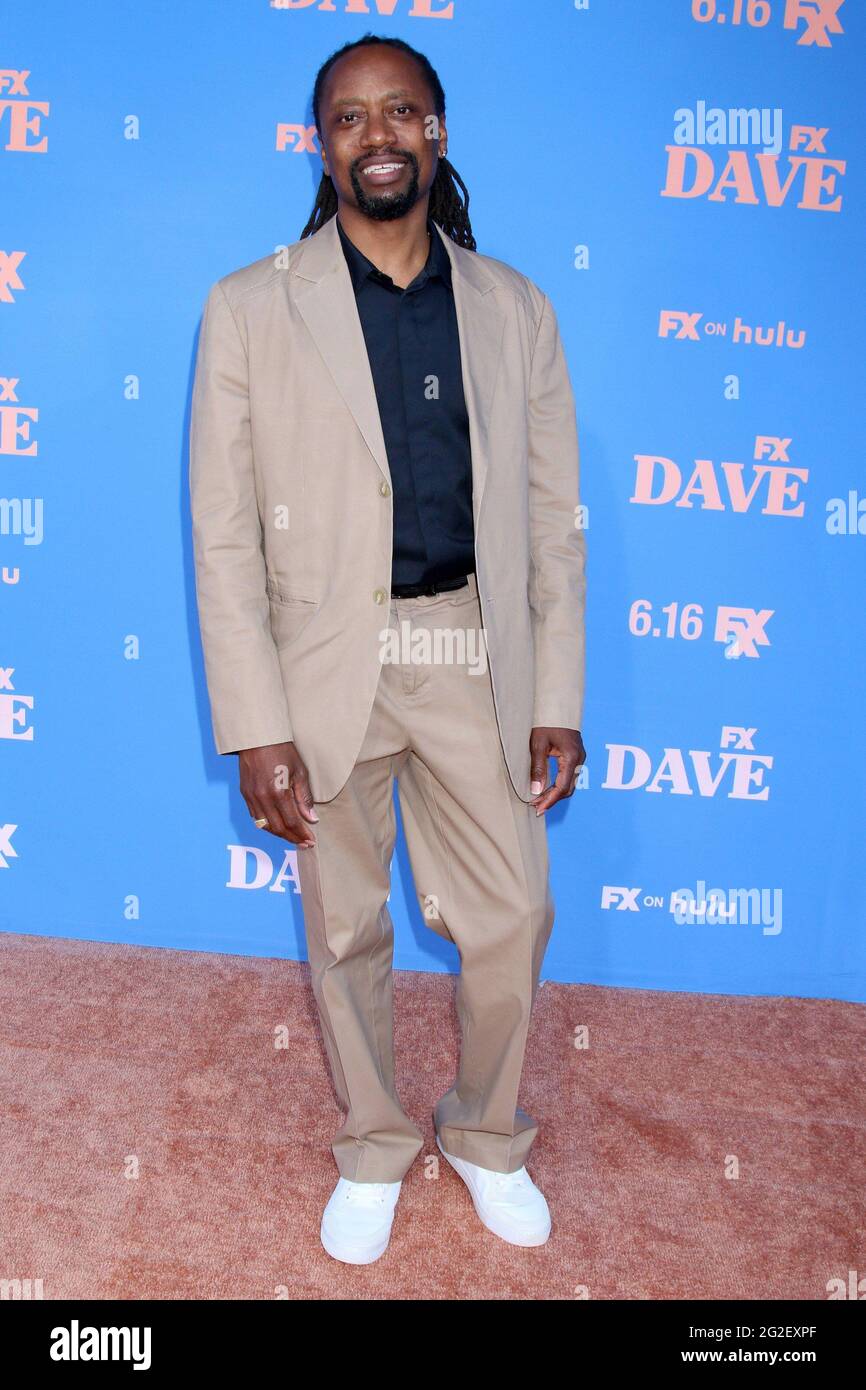 Los Angeles, Californie. 10 juin 2021. Saladin Patterson à l'arrivée pour DAVE première saison 2 sur FXX, The Greek Theatre, Los Angeles, CA 10 juin 2021. Crédit : Priscilla Grant/Everett Collection/Alay Live News Banque D'Images