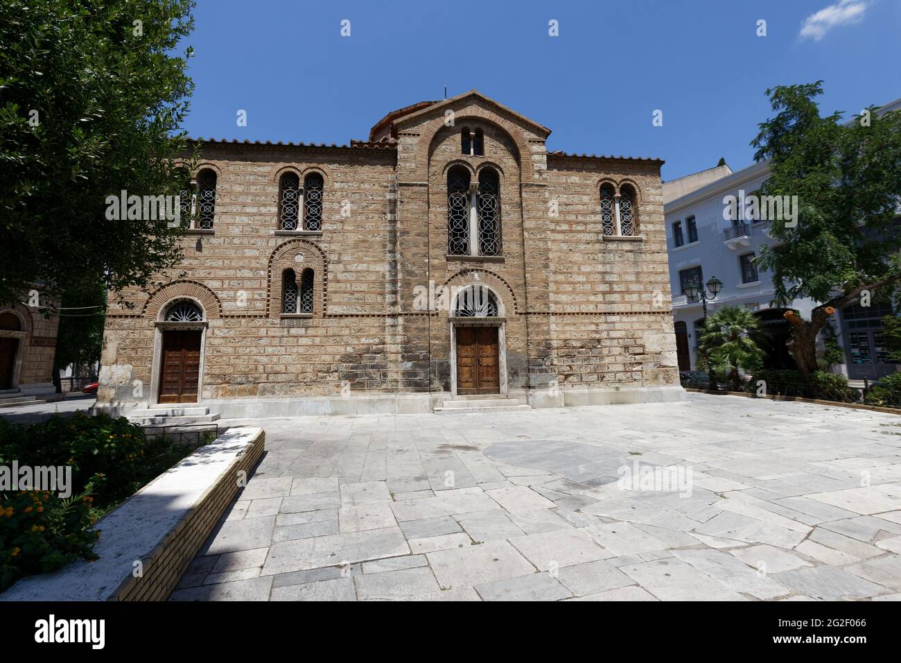 Église de Sotera Lykodemos - Sainte Trinité - Athene Grèce Banque D'Images