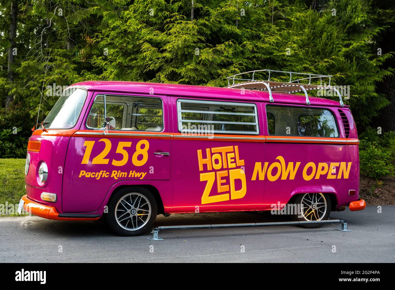 Hotel Zed, Tofino, Île de Vancouver, Colombie-Britannique Canada Banque D'Images