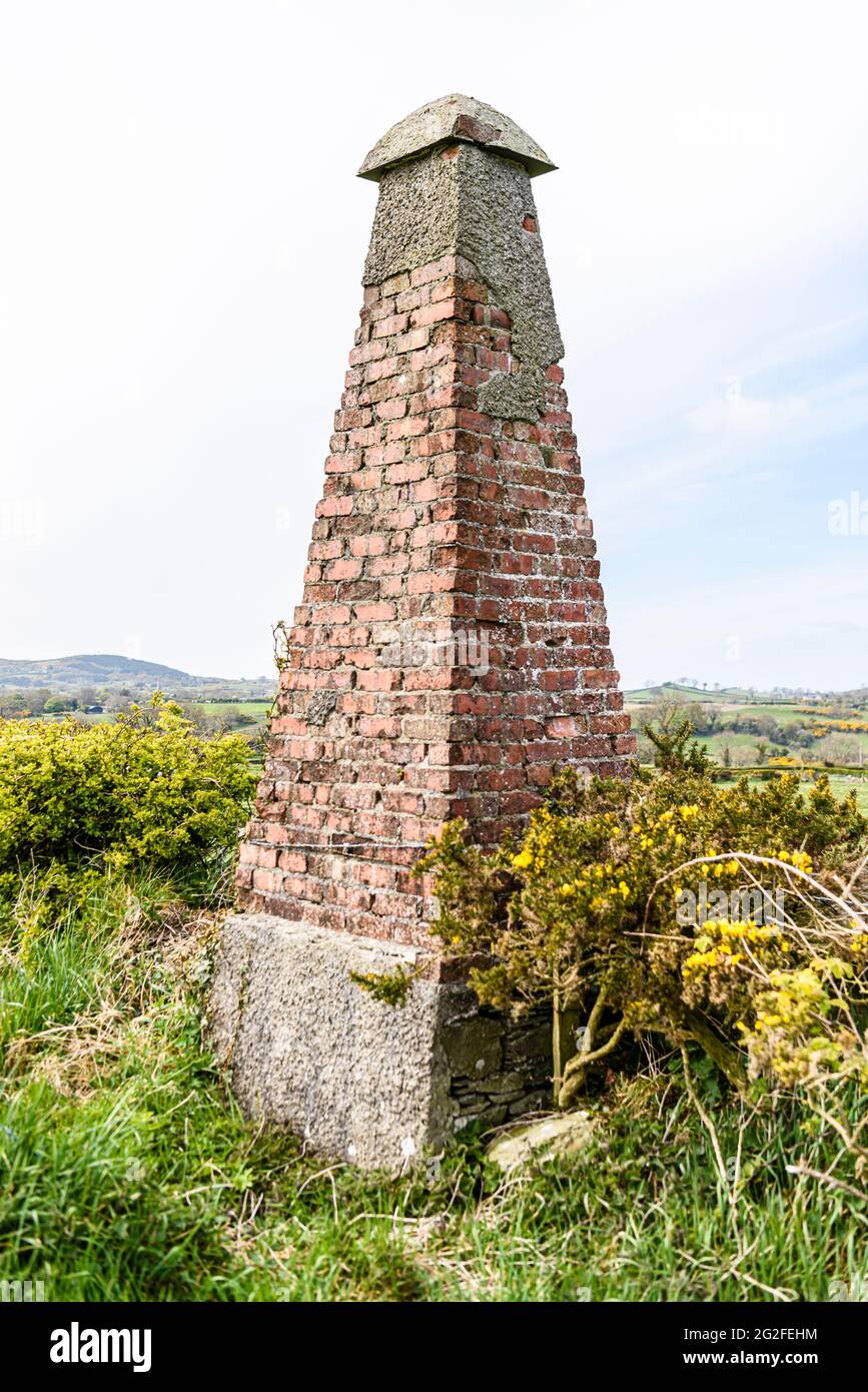 Grande brique construit aide à la navigation utilisée pour guider l'expédition, environ 250 ans. Banque D'Images