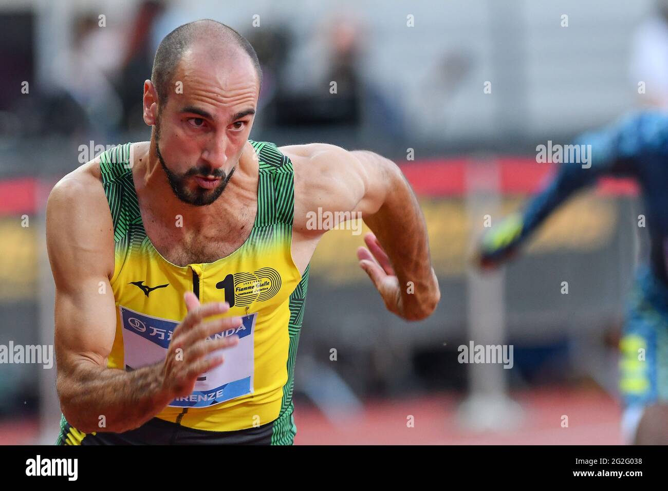 Davide Re (ITA) hommes 400m pendant Wanda Diamond League 2021 - Golden Gala Pietro Mennea, Athletics Internationals, - photo .LiveMedia/Lisa Guglielmi Banque D'Images