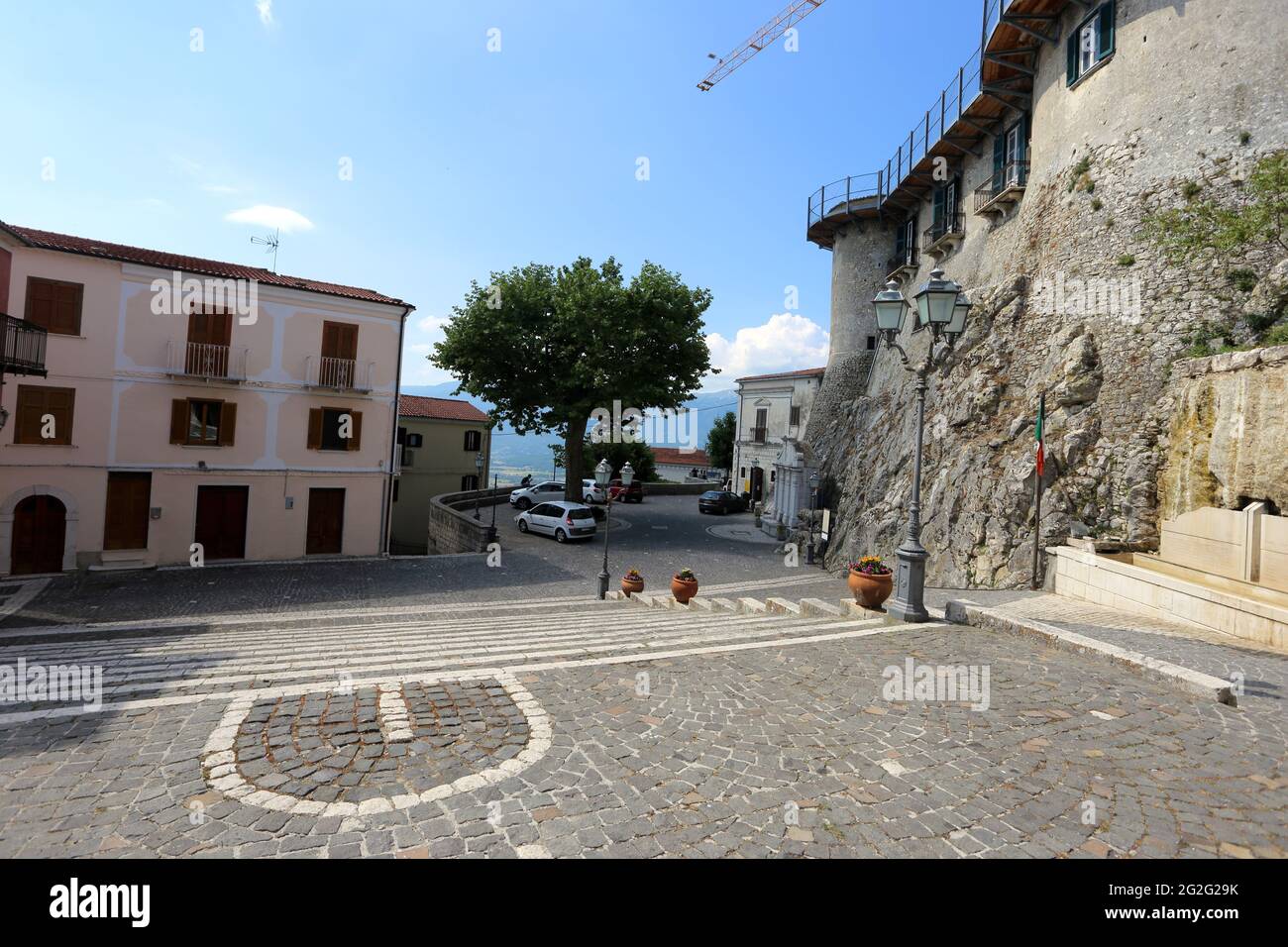 Macchiagodena - Molise - Provincia di Isernia Banque D'Images