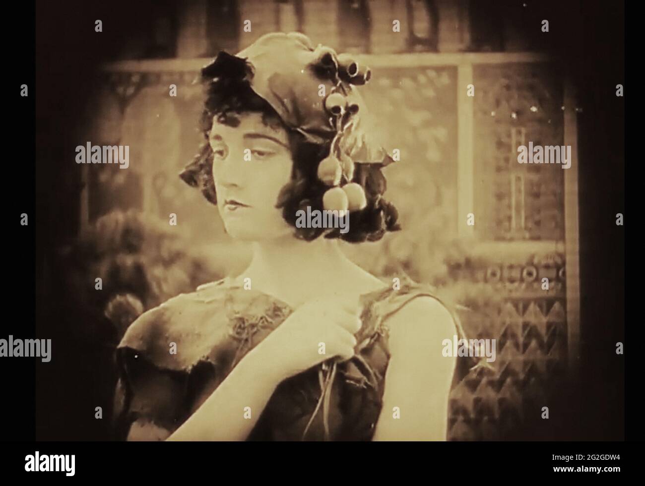 Vintage encore de la vie ancienne de Babylone du début des années 1900 film intolérance Banque D'Images