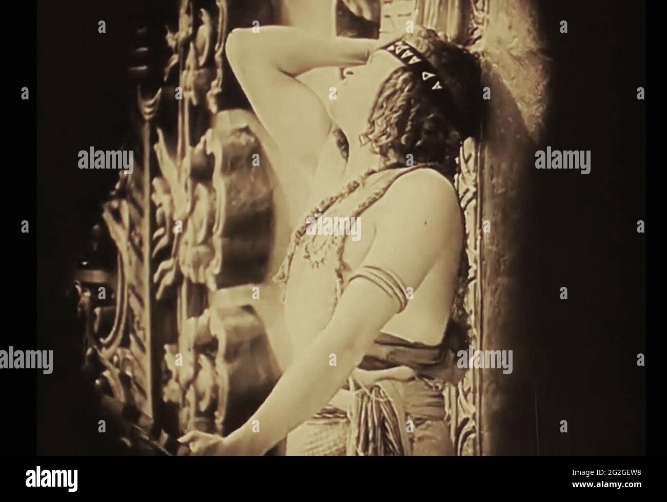 Vintage encore de la vie ancienne de Babylone du début des années 1900 film intolérance Banque D'Images