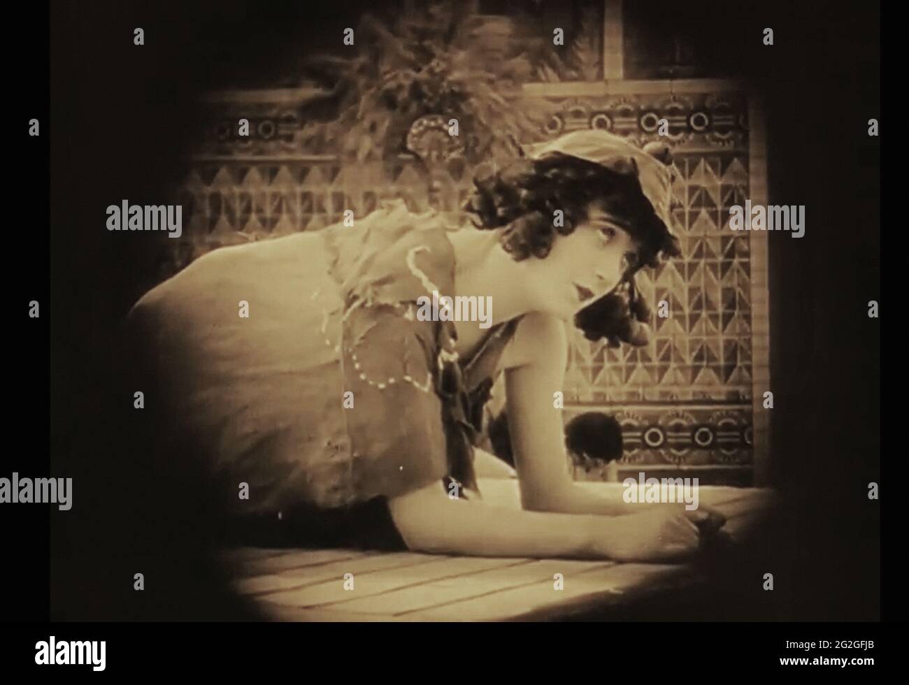 Vintage encore de la vie ancienne de Babylone du début des années 1900 film intolérance Banque D'Images