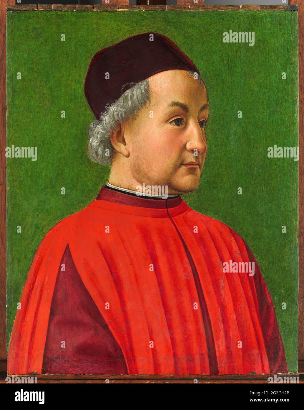 Domenico Ghirlandaio - Portrait d'un homme Banque D'Images