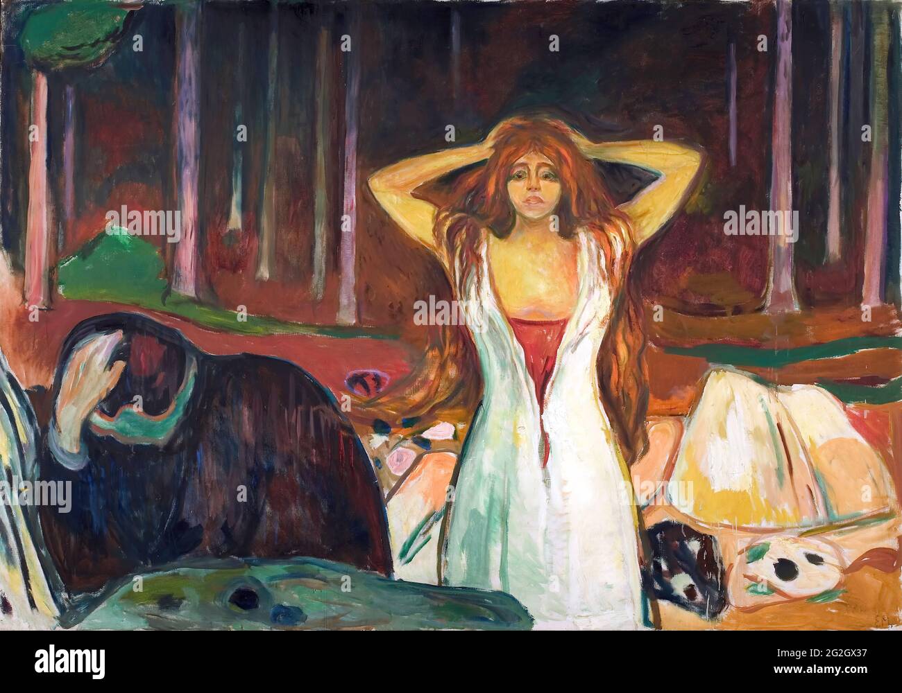 Edvard Munch - cendres 02 Banque D'Images
