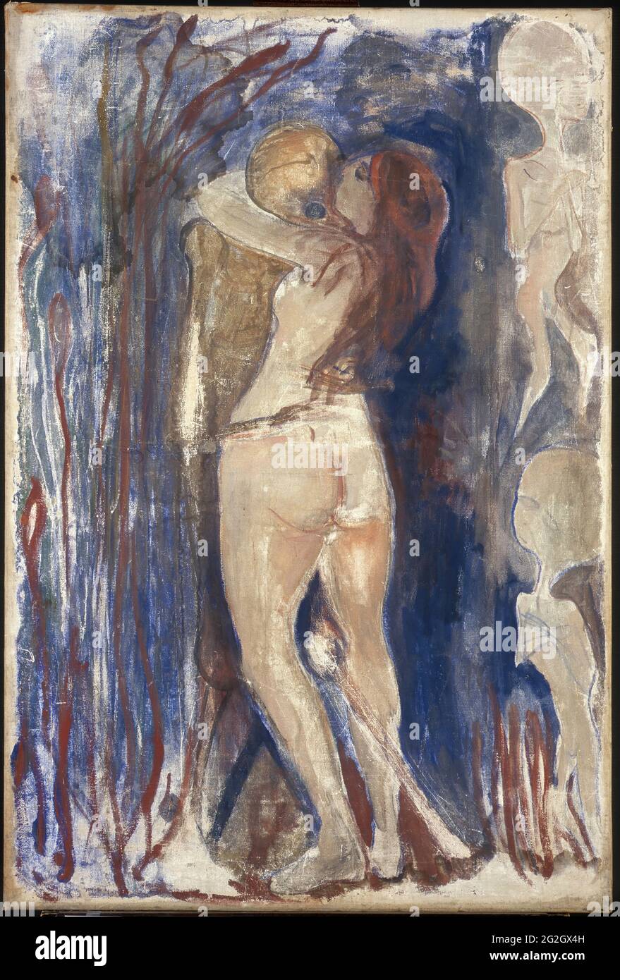 Edvard Munch - mort et vie Banque D'Images