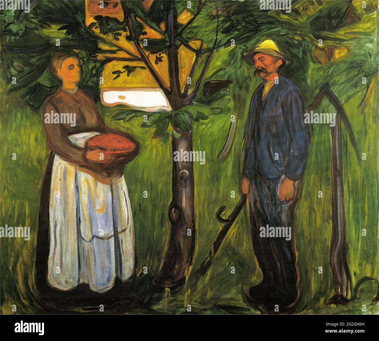 Edvard Munch - fécondité II Banque D'Images
