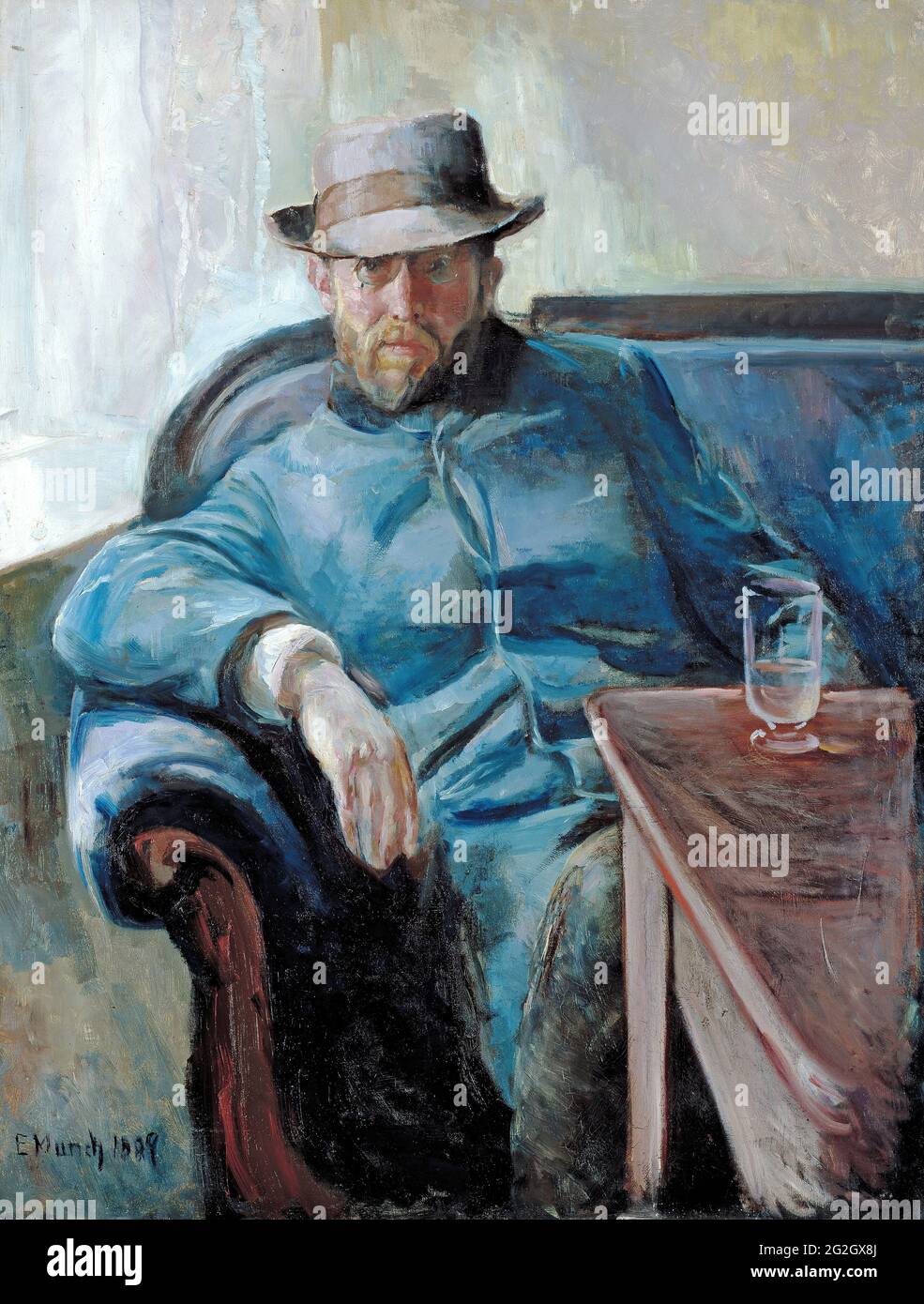 Edvard Munch - Hans Jger Banque D'Images