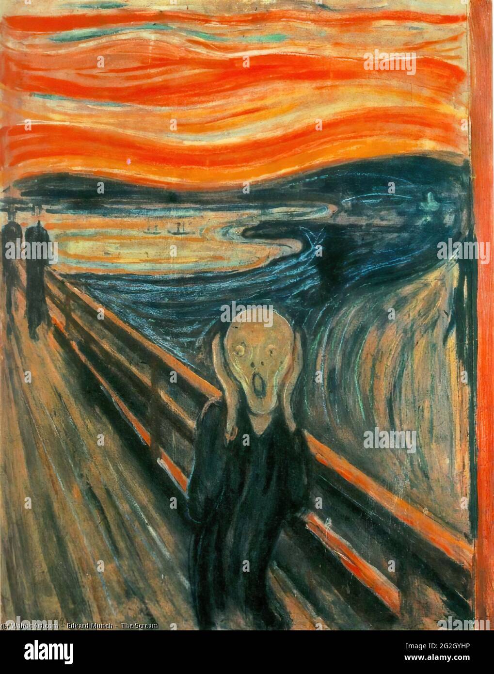 Edvard-Munch-The-Scream Banque D'Images