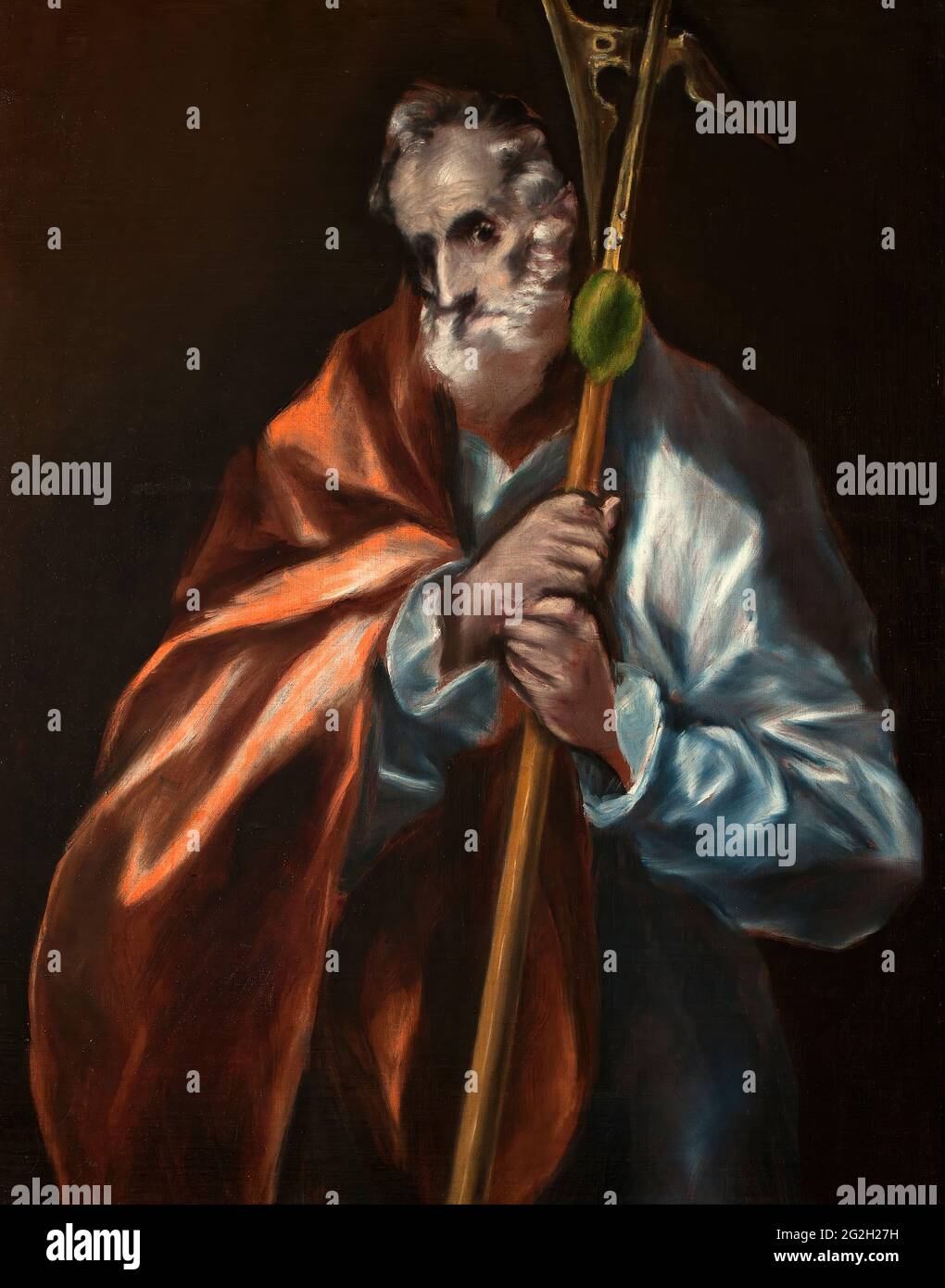 El Greco - Saint-Jude Thaddeus Banque D'Images El Greco - Saint-Jude Thaddeus Banque D'Images