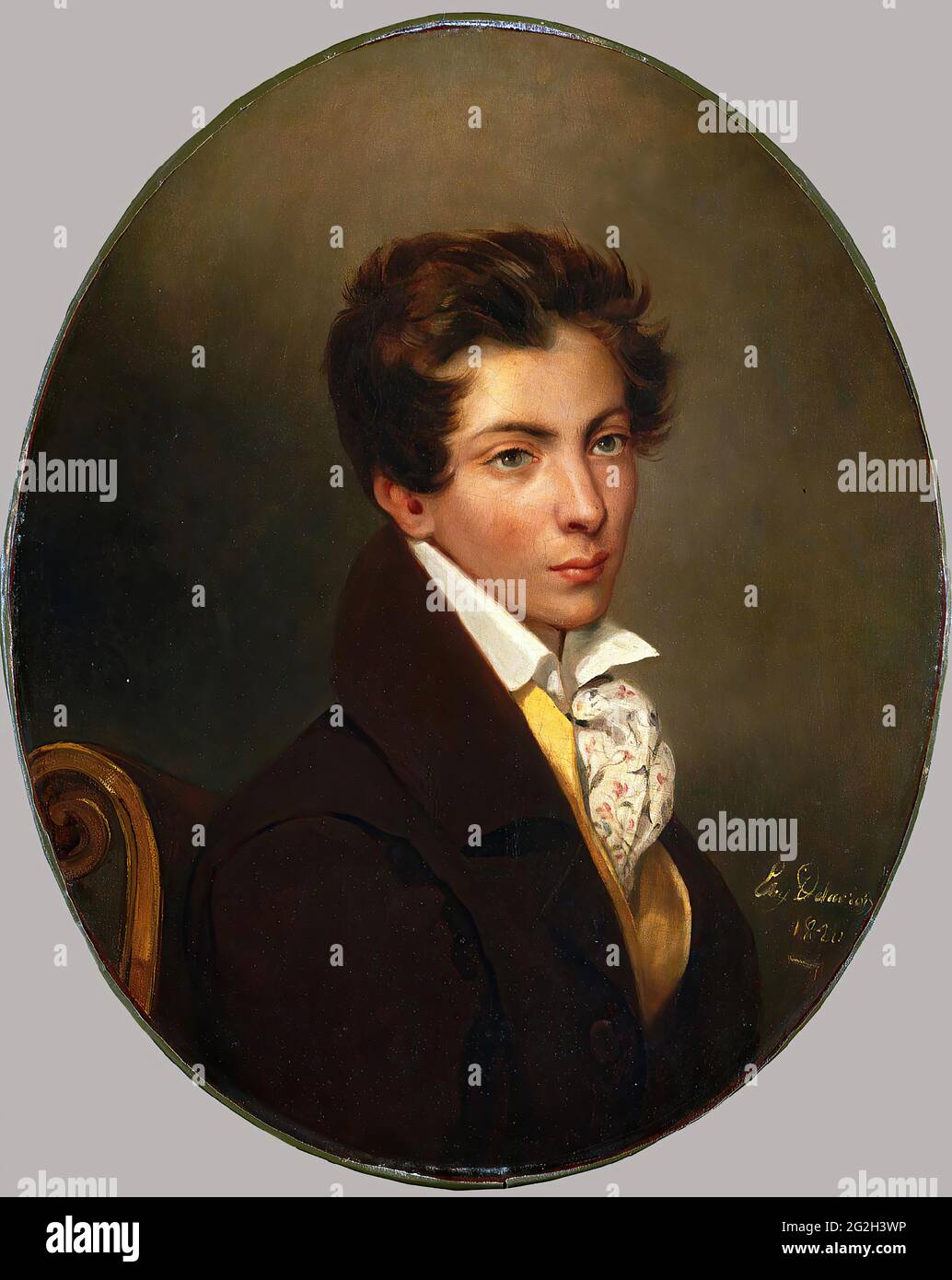 Eugene delacroix portrait Banque de photographies et d’images à haute