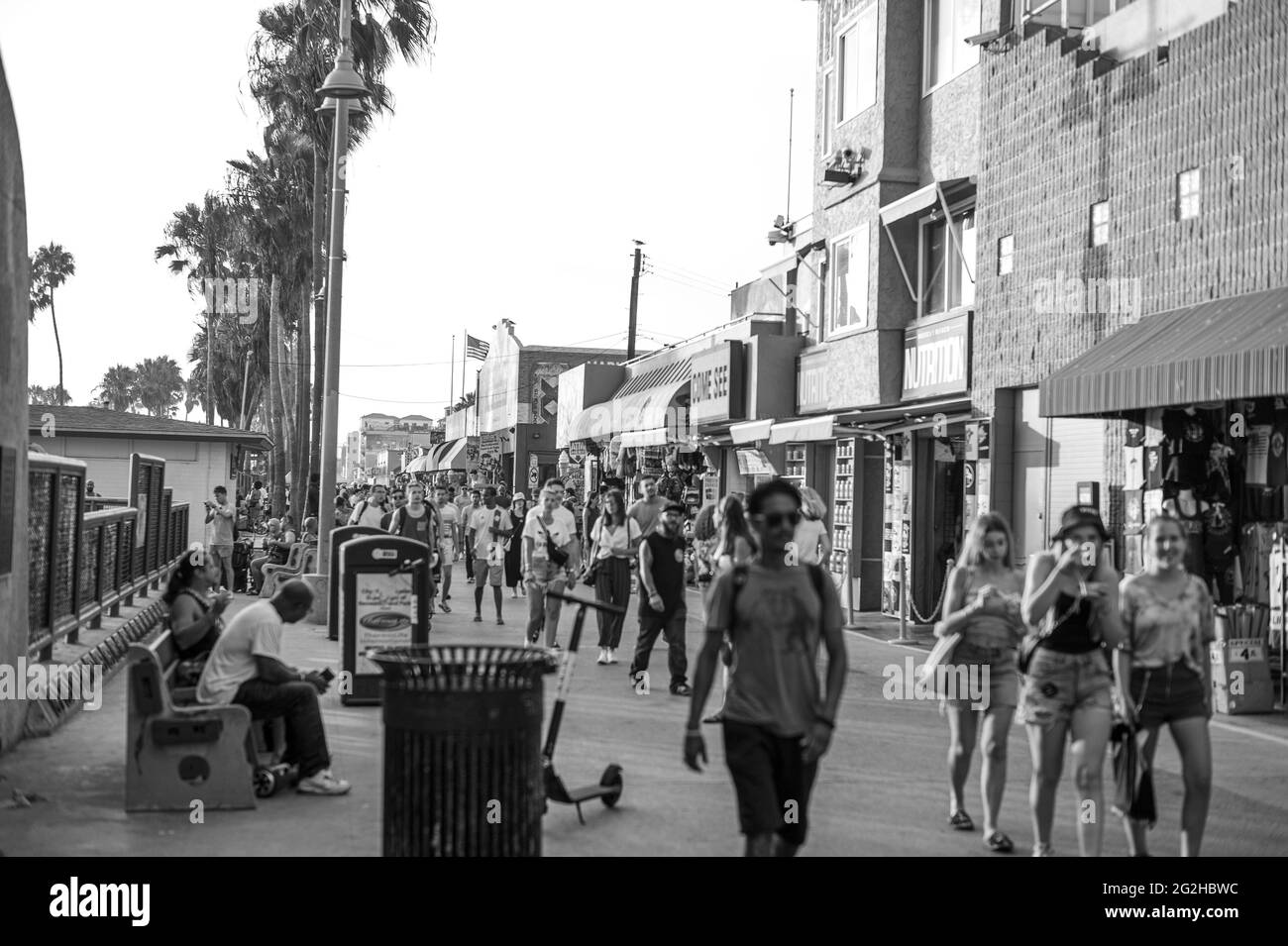 Scène à muscle Beach à Venice Beach à Los Angeles, Californie, États-Unis Banque D'Images