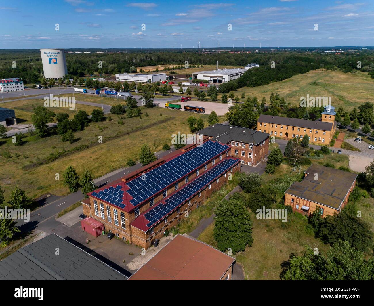 Énergie des déchets, recyclage des déchets résiduels thermiques Banque D'Images