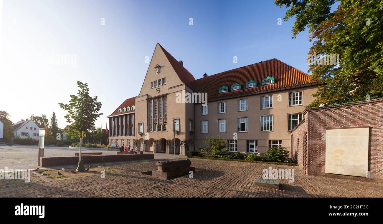 Hôtel de ville, Art nouveau, Delmenhorst, Basse-Saxe, Allemagne, Europe Banque D'Images