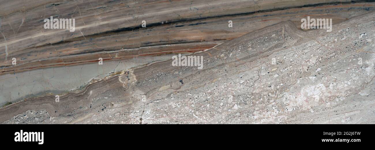 Arrière-plan de texture de marbre italien, carreaux de marbre naturel de brèche pour mur et plancher de céramique, Emperador de qualité supérieure dalle de granit brillant carreaux de céramique Banque D'Images