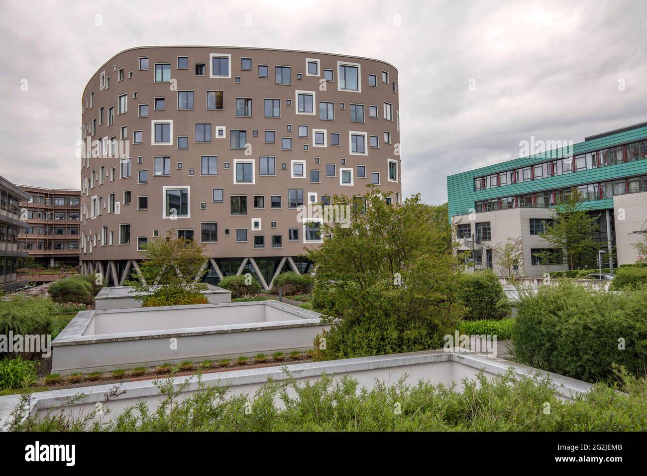 Hôpital universitaire de Tübingen, médecine sportive, clinique de jour psychosomatique Banque D'Images