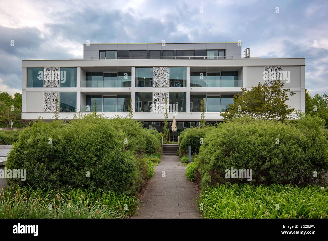 Hôpital universitaire de Tübingen, médecine sportive, clinique de jour psychosomatique Banque D'Images