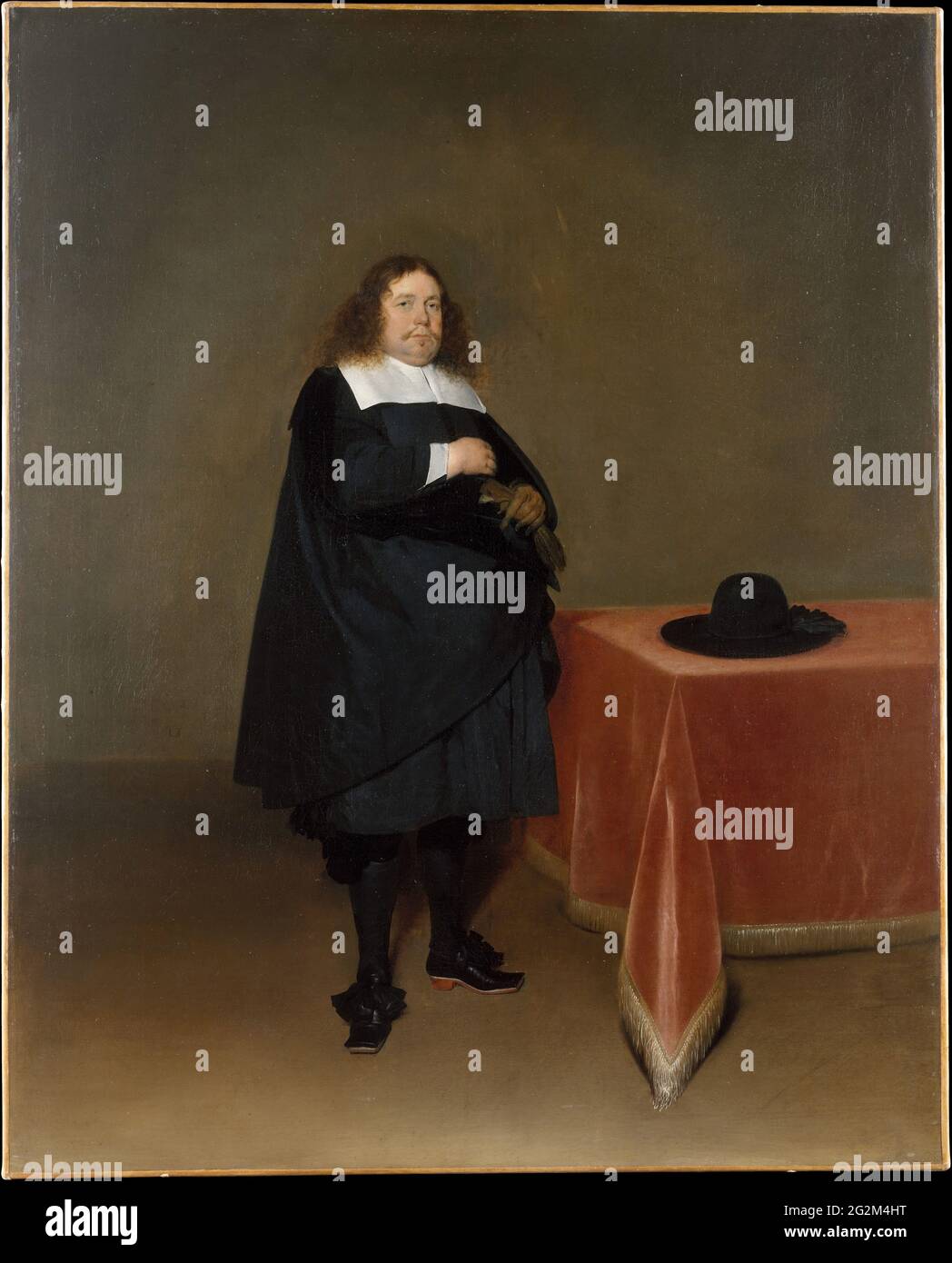 Gerard Ter Borch - Burgomaster Jan Van Duren 1613 1687 Banque D'Images