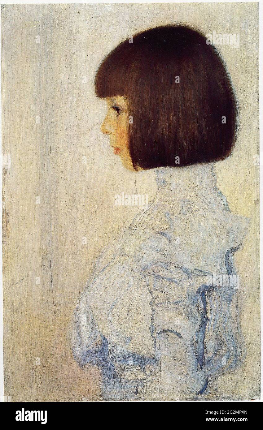 Gustav Klimt - Portrait Helene Klimt 1898 Banque D'Images