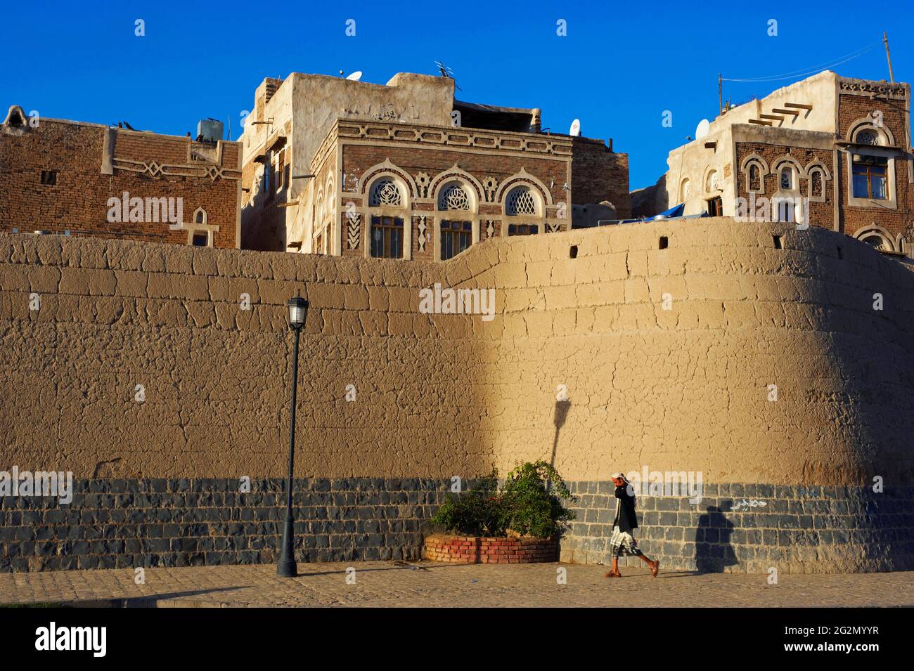 Yémen, Sanaa, Vieille ville, Patrimoine mondial de l'UNESCO Banque D'Images