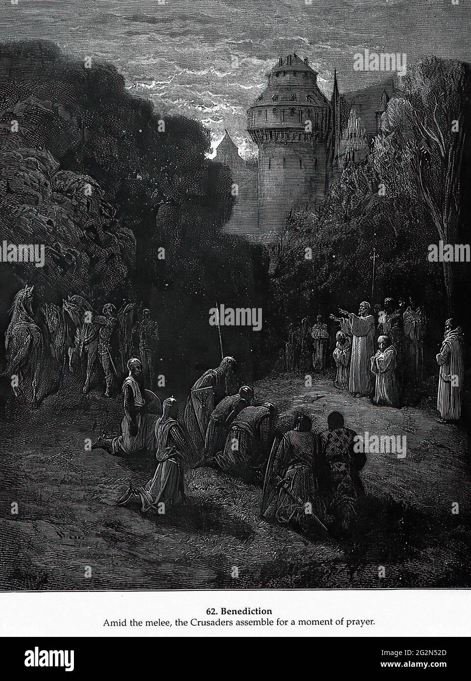 Gustave doré - Bénédiction Banque D'Images