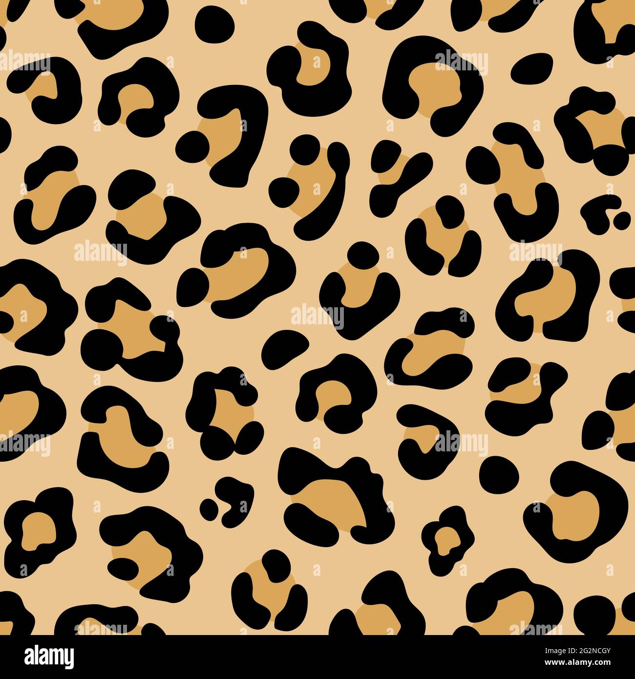 Imprimé léopard. Motif léopard sans couture. Taches Leopard. Imprimé animal abstrait. Vecteur Illustration de Vecteur