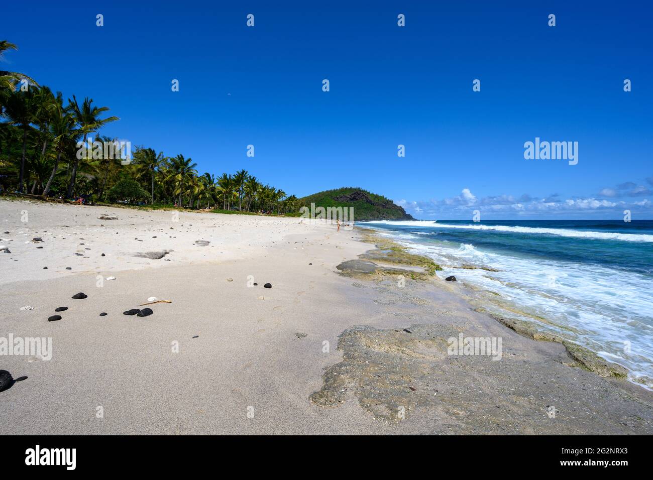 Plage de Grand Anse Banque D'Images