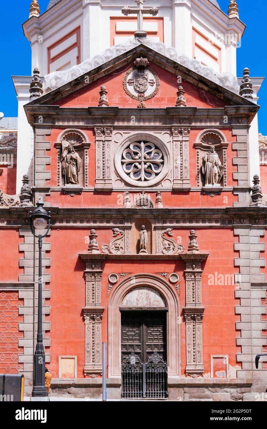 Détails. L'église de las Calatravas, Iglesia de las Calatravas, est une église située à Madrid. Il a été déclaré bien de interés culturels en 1995.le e Banque D'Images