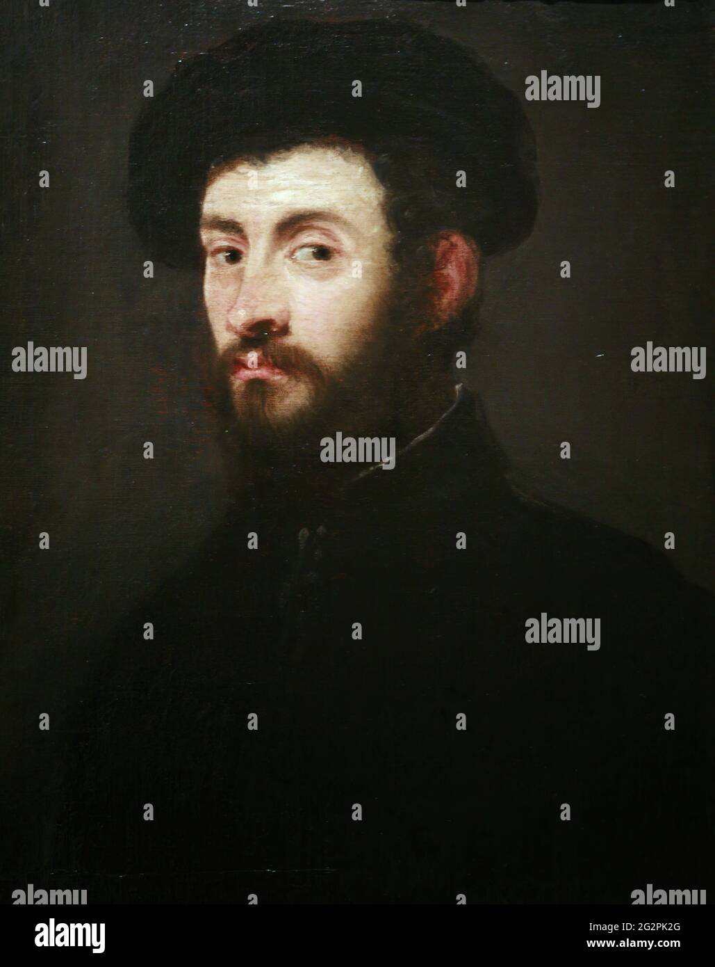 Jacopo Robusti a.k.a Tintoretto - Portrait Man 3 Banque D'Images