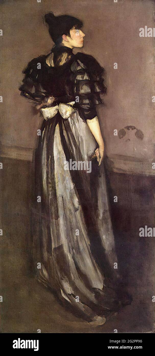 James Abbott McNeill Whistler - argent nacré andalou 1890 Banque D'Images