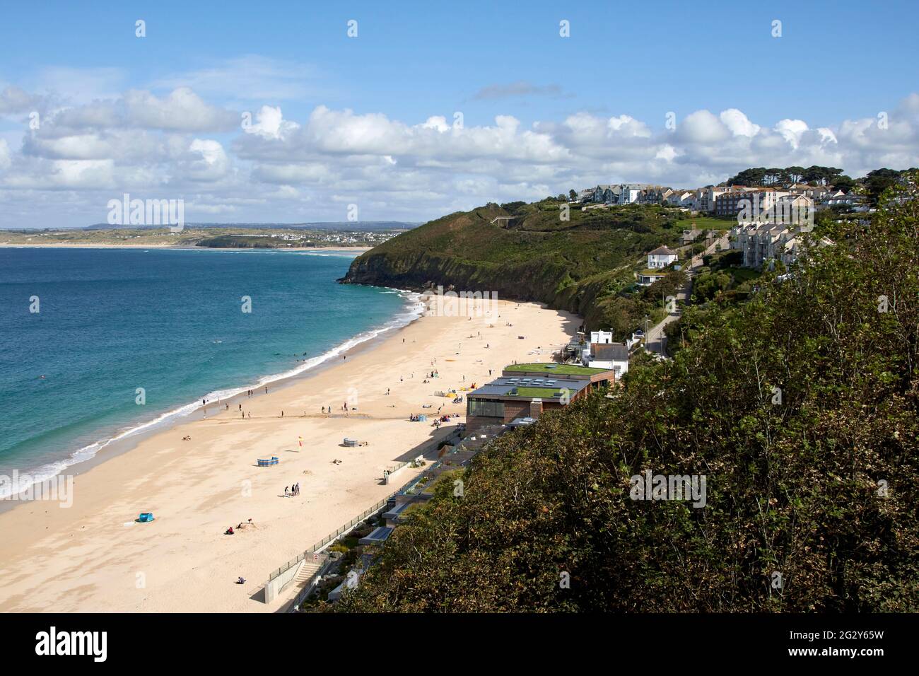 St Ives and Carbis Bay, Cornwell, Oxfordshire, Royaume-Uni Banque D'Images