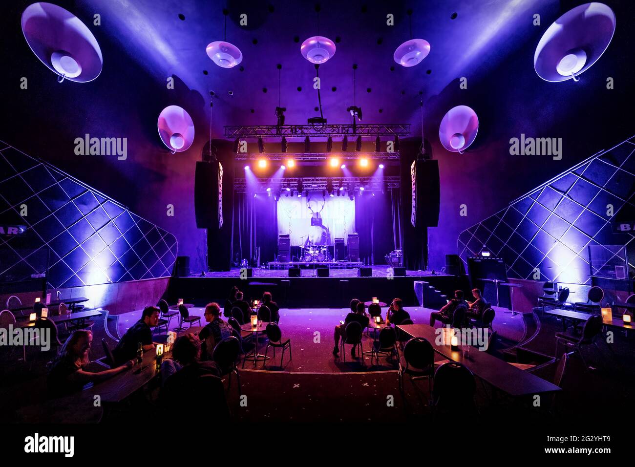 Oslo, Norvège. 12 juin 2021. Le lieu Sentrum Scene vu avant un concert avec le groupe norvégien de Black Metal à Oslo. (Crédit photo : Gonzales photo/Alamy Live News Banque D'Images