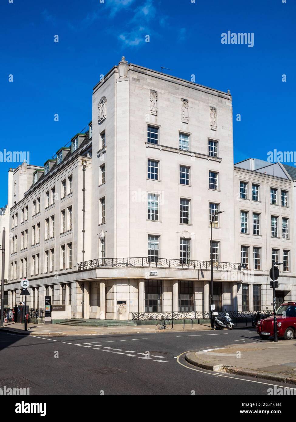 Faculté de droit de l'UCL Bentham House Bloomsbury Londres. Banque D'Images