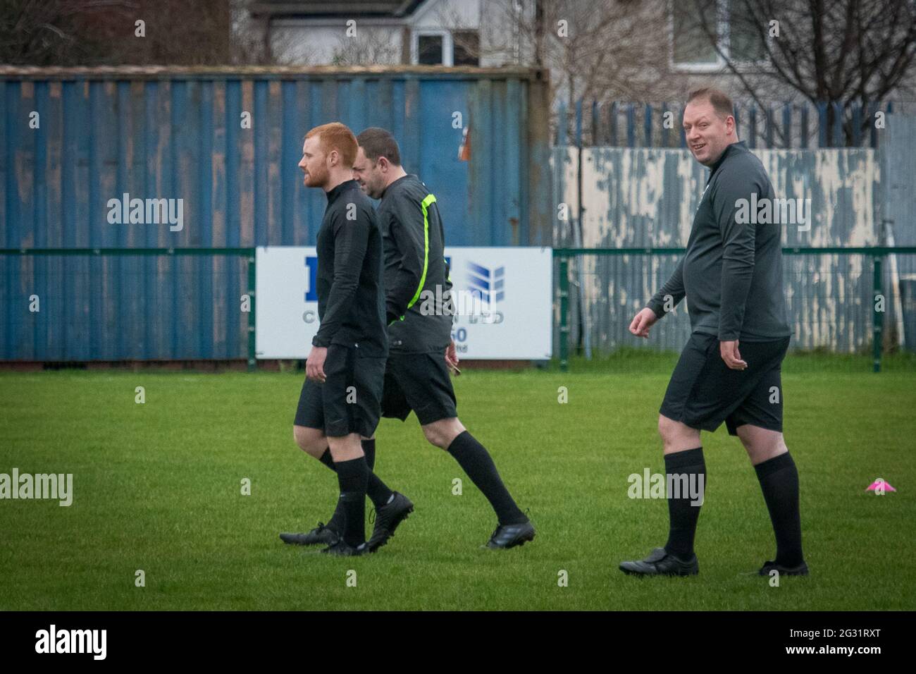 Birkenhead, Angleterre 19 décembre 2020. North West Counties League First Division South Match entre Cammell Laird 1907 et New Mills. Banque D'Images