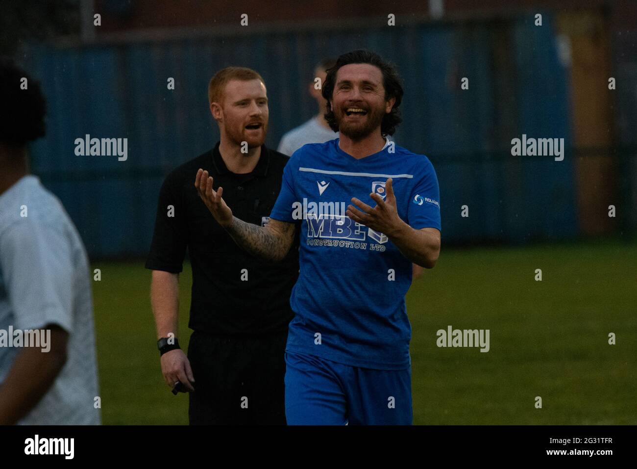 Birkenhead, Angleterre 19 décembre 2020. North West Counties League First Division South Match entre Cammell Laird 1907 et New Mills. Banque D'Images