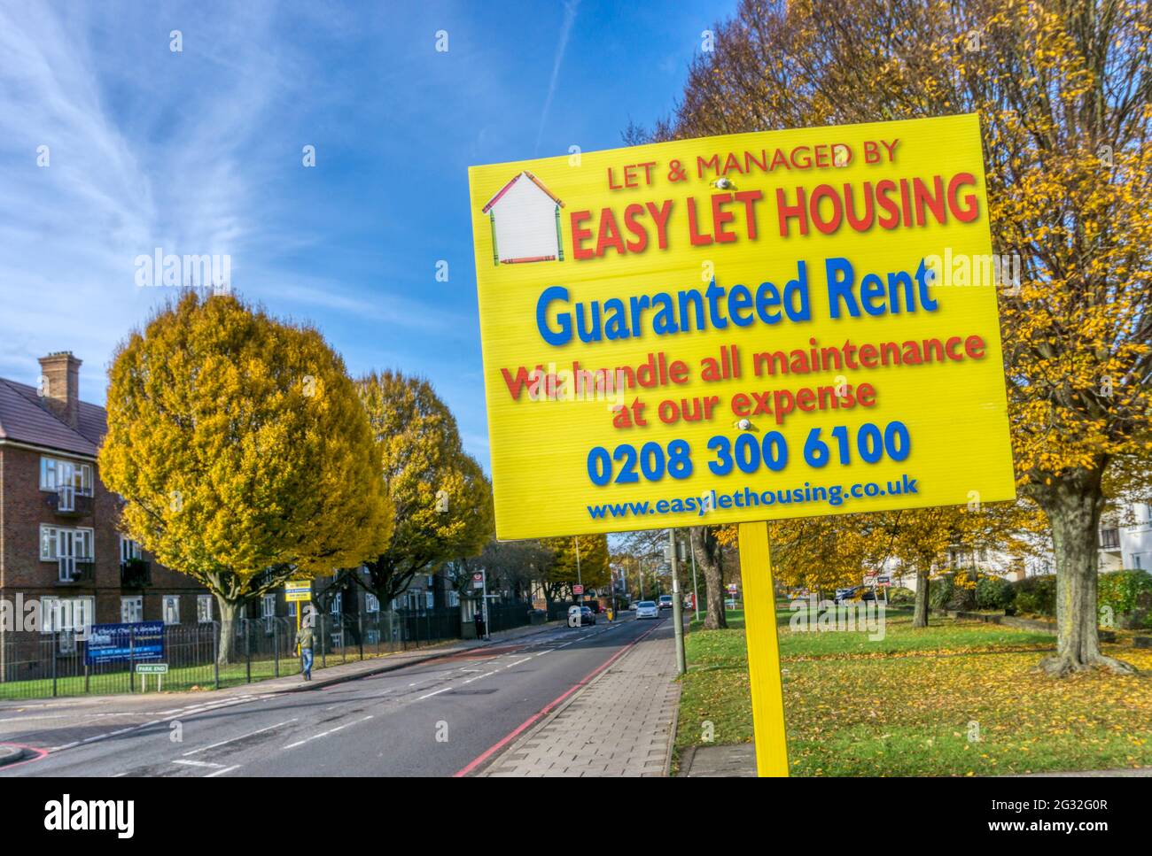 Inscrivez-vous pour laisser facile Immobilier propriété à bail et la gestion immobilière agents à Bromley, dans le sud de Londres. Banque D'Images