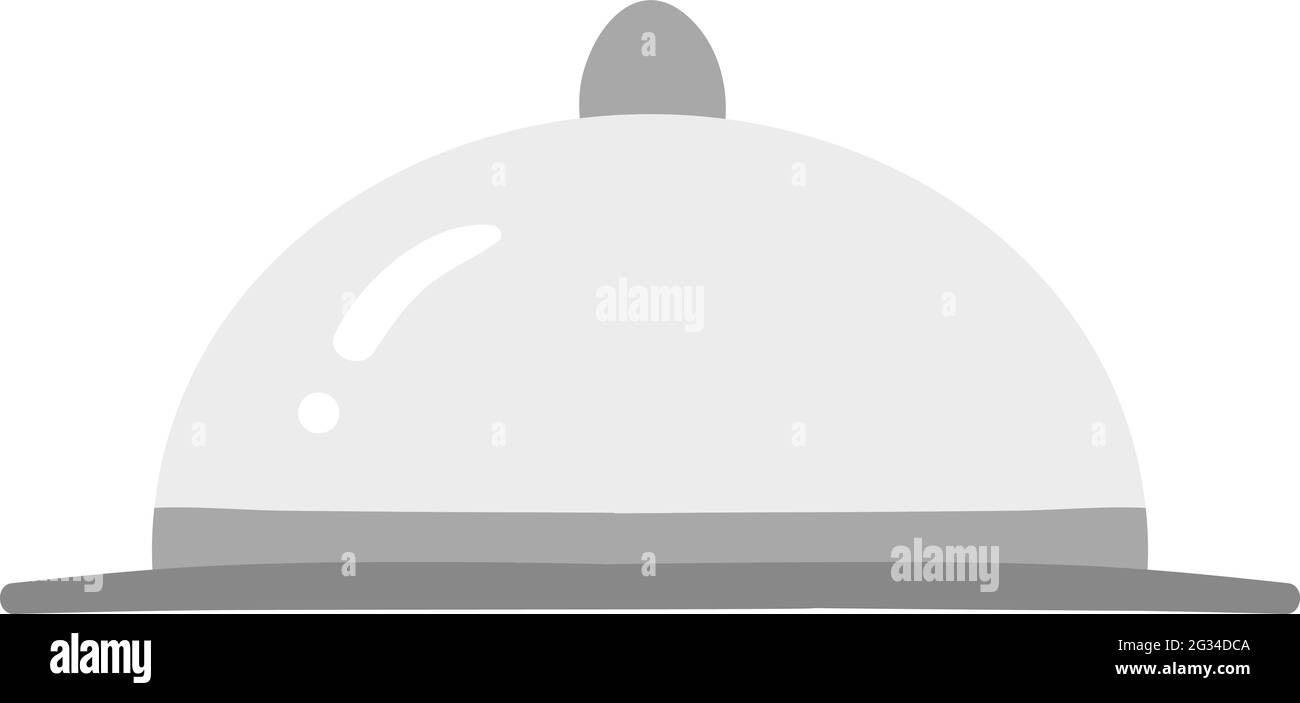 cloche Vector isolé sur fond blanc. Graphiques d'illustration de livre pour enfants. Graphiques vectoriels pour aliments et cuisson. Illustration de Vecteur