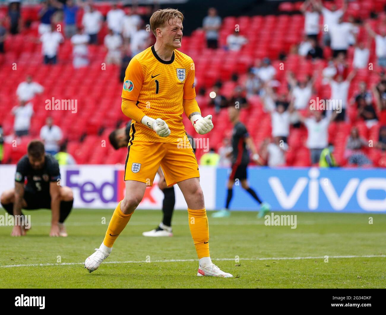 jordan-pickford-euro-2021-banque-de-photographies-et-d-images-haute