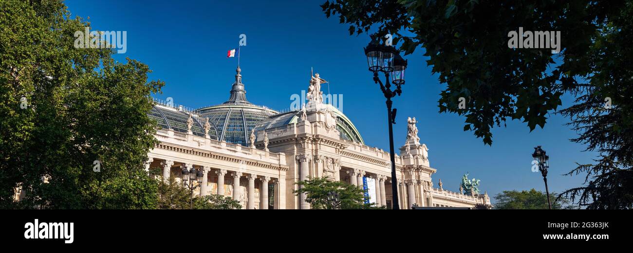 FRANCE. PARIS (75) DEVANT LE GRAND PALAIS Banque D'Images