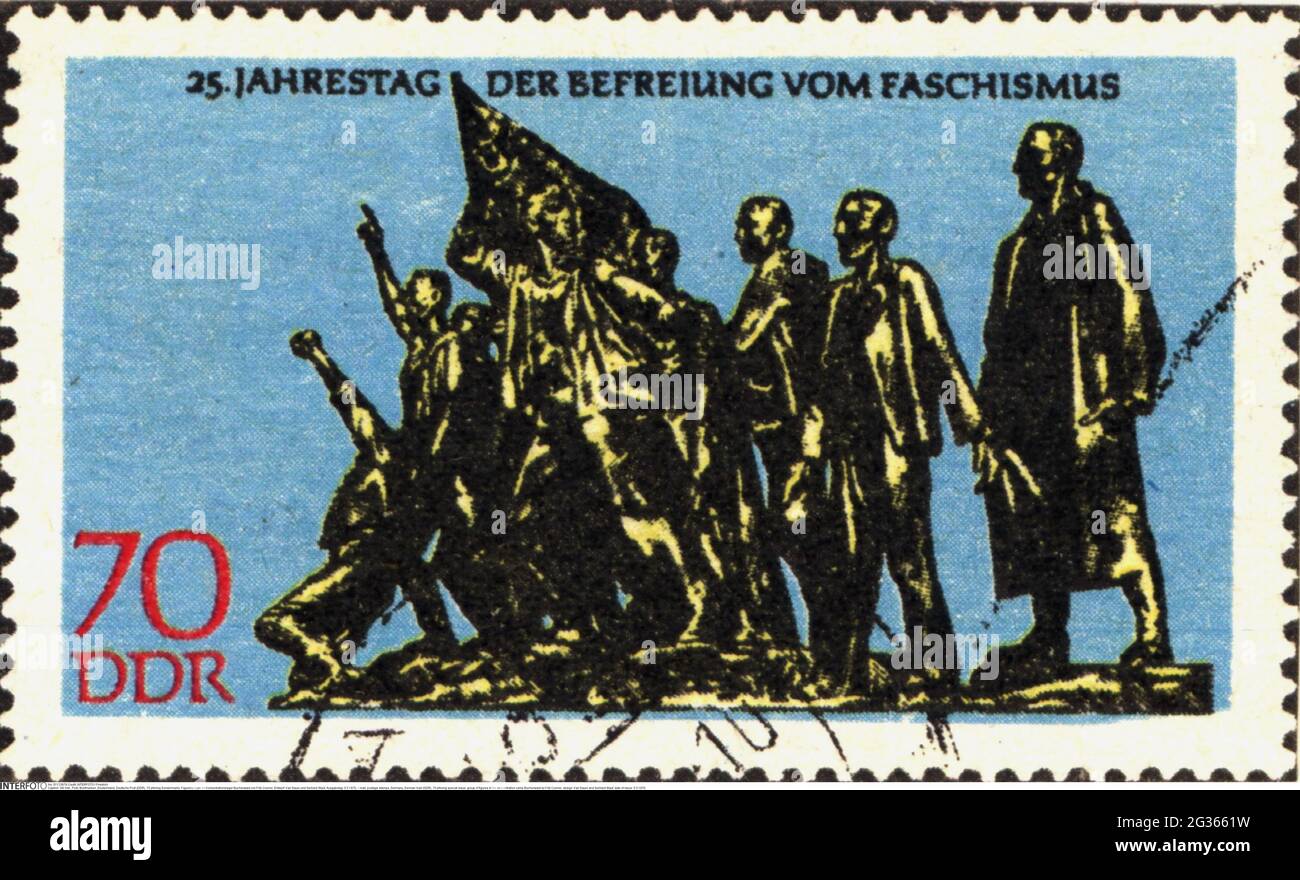 Courrier, timbres-poste, Allemagne, courrier allemand (GDR), 70 pfennig numéro spécial, USAGE ÉDITORIAL UNIQUEMENT Banque D'Images