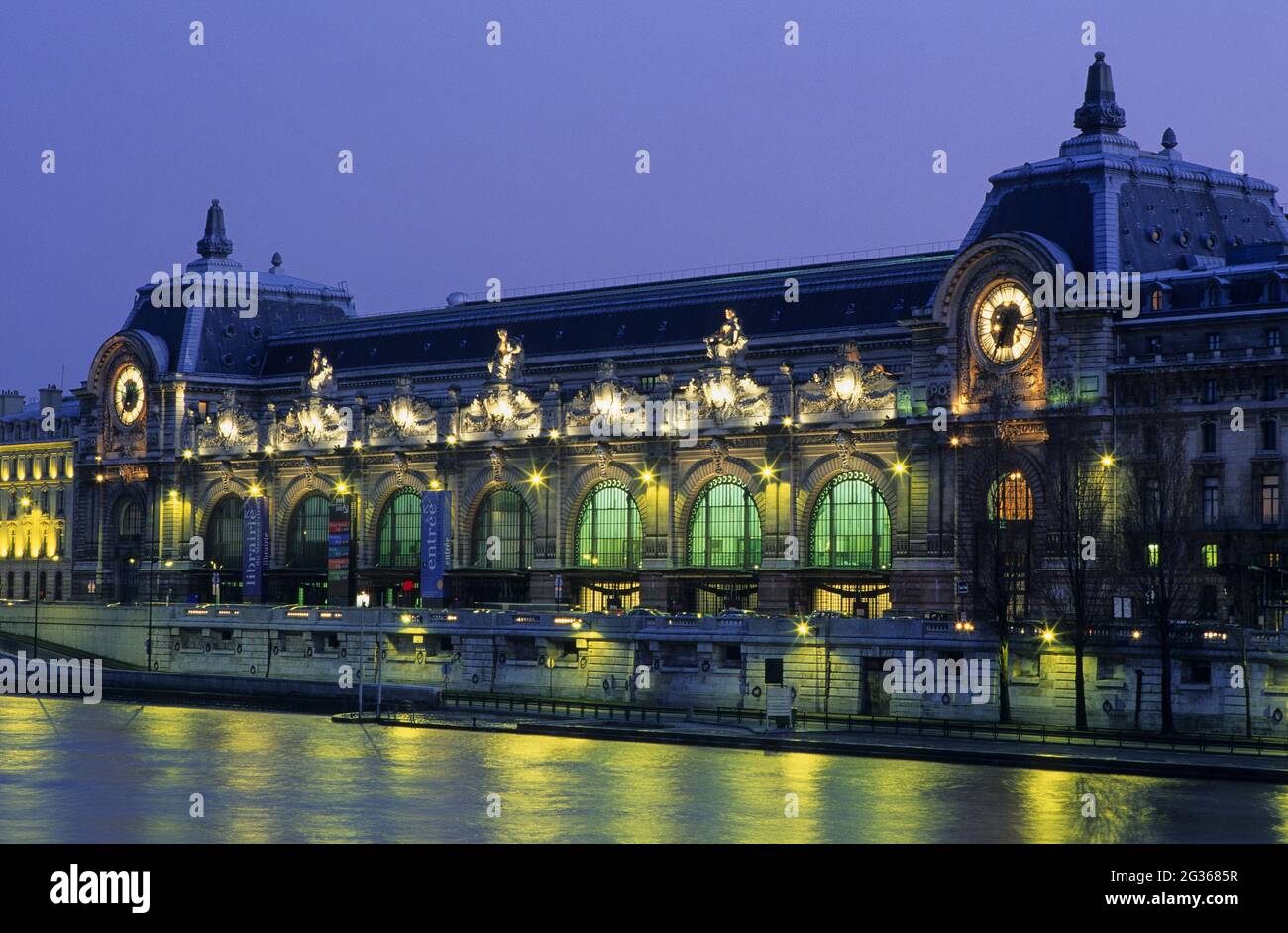 FRANCE PARIS (75) 7ÈME ARRONDISSEMENT, LE MUSÉE D'ORSAY EST UN MUSÉE NATIONAL SITUÉ LE LONG DE LA RIVE GAUCHE DE LA SEINE, OUVERT EN 1986 APRÈS LE REDEVELOPMEN Banque D'Images