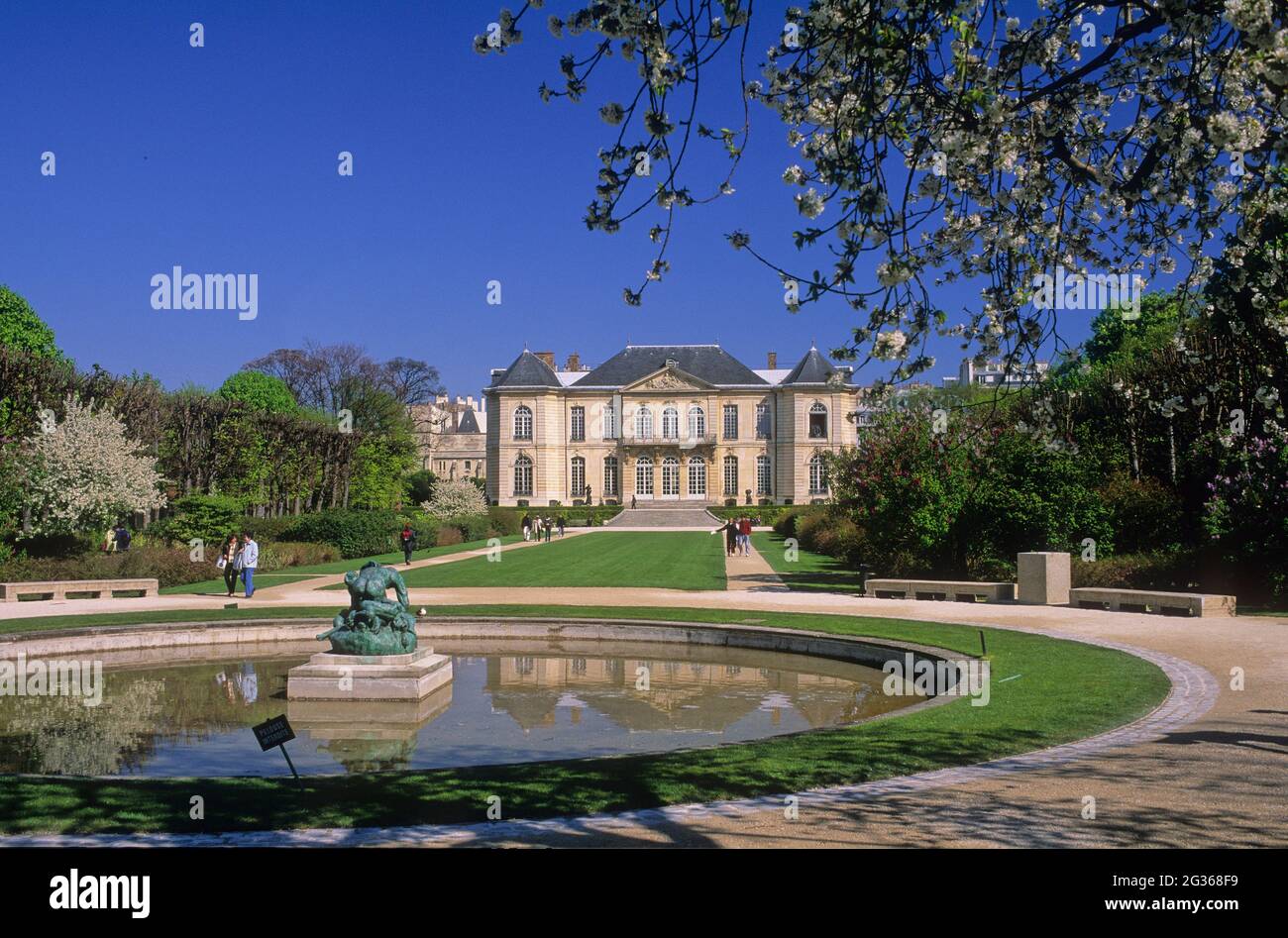 FRANCE PARIS (75) 7ÈME ARRONDISSEMENT, LE JARDIN ET LE MUSÉE RODIN Banque D'Images