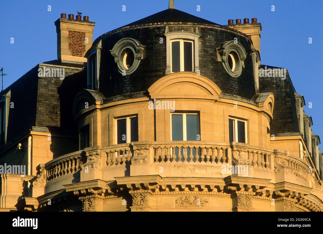 FRANCE PARIS (75) IMMEUBLE HAUSSMANN Banque D'Images